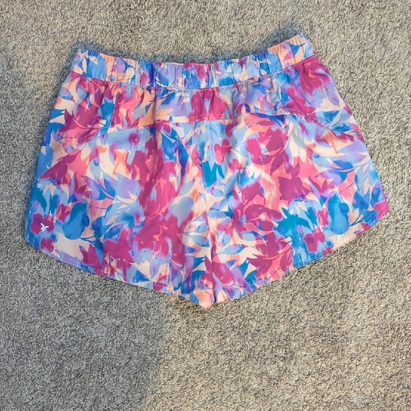Colorful Women's Athletic Shorts - Picture 3 of 4